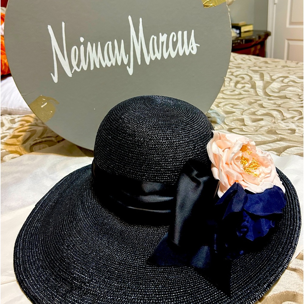 It is from Neimam Marcus. It’s a nice hat for fashion. Has never been used.